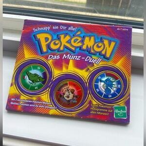 RARE‎ vintage Hasbro German battling game coin set